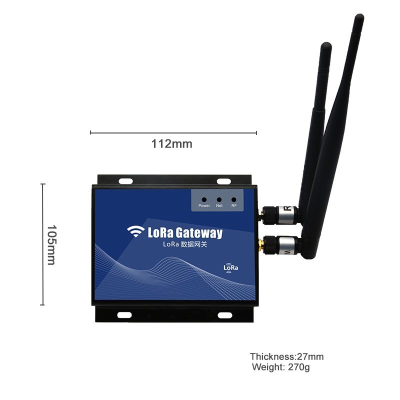 LoRa WiFi Gateway With Temperature Sensor Zigbee